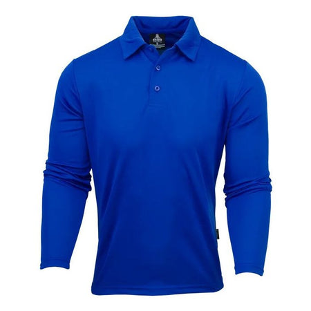 Aussie Pacific Botany L/S Mens Polo (1316) - Ace Workwear
