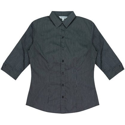 Aussie Pacific Henley Ladies 3/4 Sleeve Shirt (2900T) - Ace Workwear