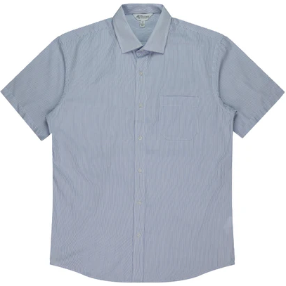 Aussie Pacific Henley Mens Short Sleeve Shirt (1900S) - Ace Workwear