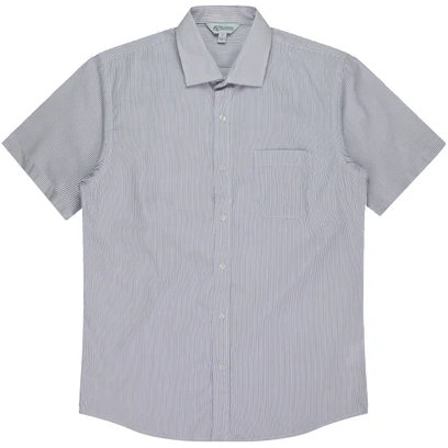 Aussie Pacific Henley Mens Short Sleeve Shirt (1900S) - Ace Workwear