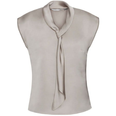 Biz Collection Ladies Shimmer Tie Neck Top S314LS Clearance - Ace Workwear