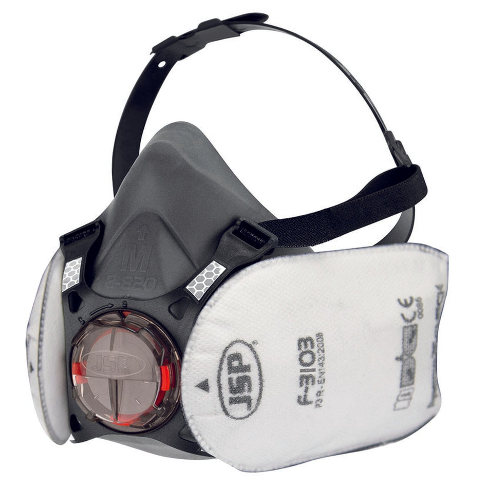 JSP Force Typhoon 8 Half Mask Respirator Only - Small (BHT003-1L5-0AN) - Ace Workwear
