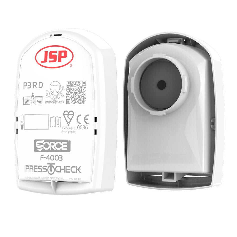 JSP Press To Check P3 Dust Filters - Pack of 2 (BMN990-001-7AN) - Ace Workwear
