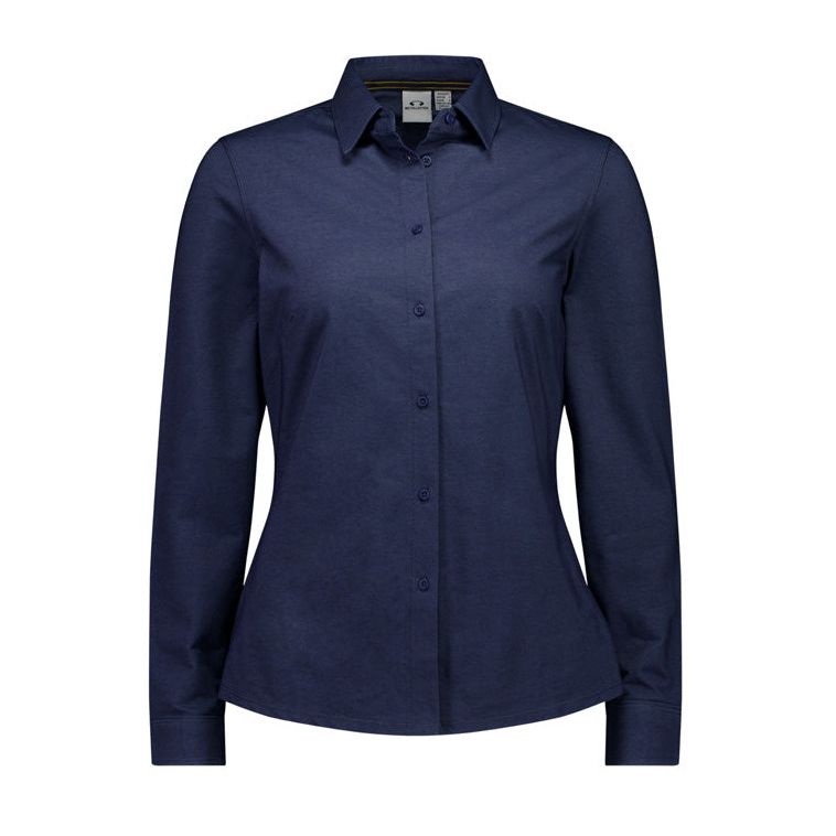 Biz Collection Womens Venture Long Sleeve Shirt (BS2619LL) - Ace Workwear