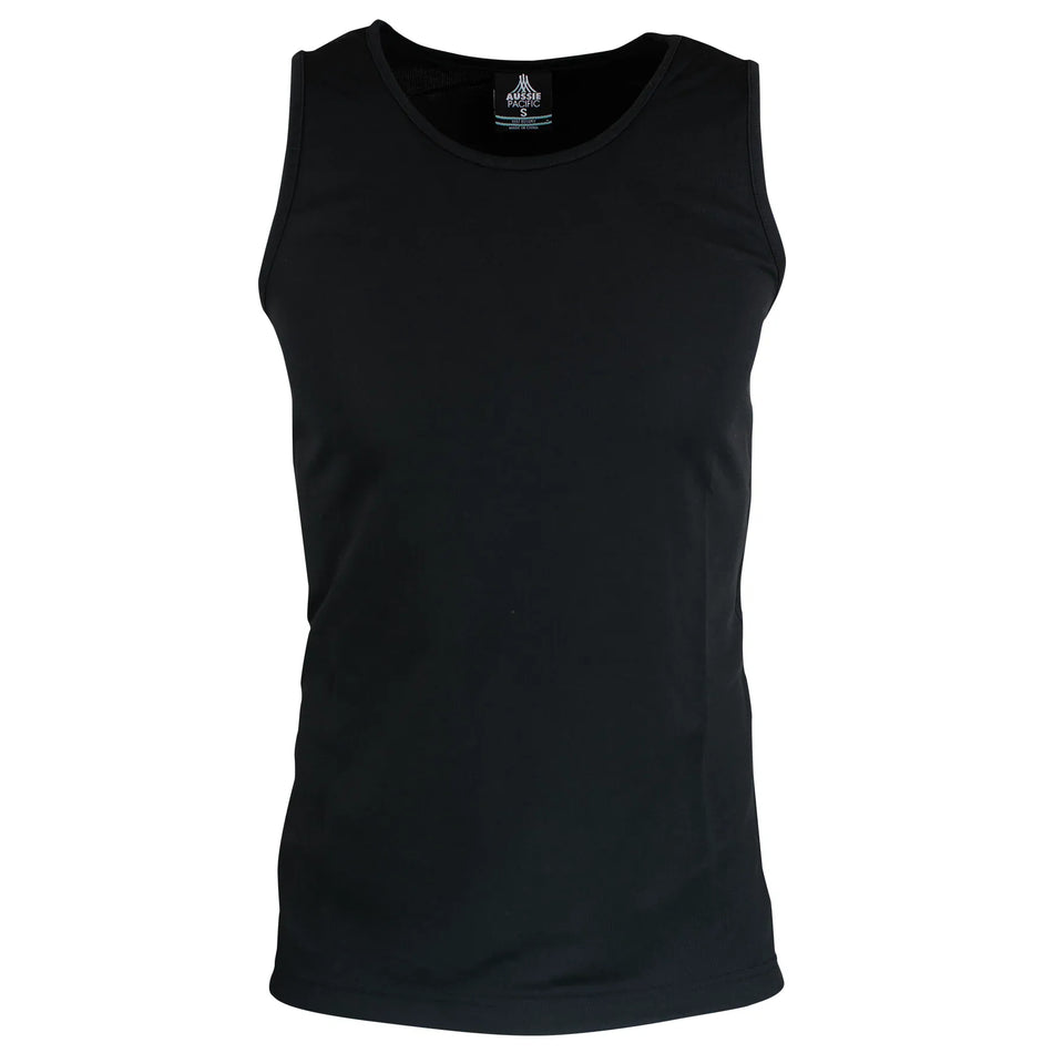 Aussie Pacific Botany Mens Singlet (1107) - Ace Workwear