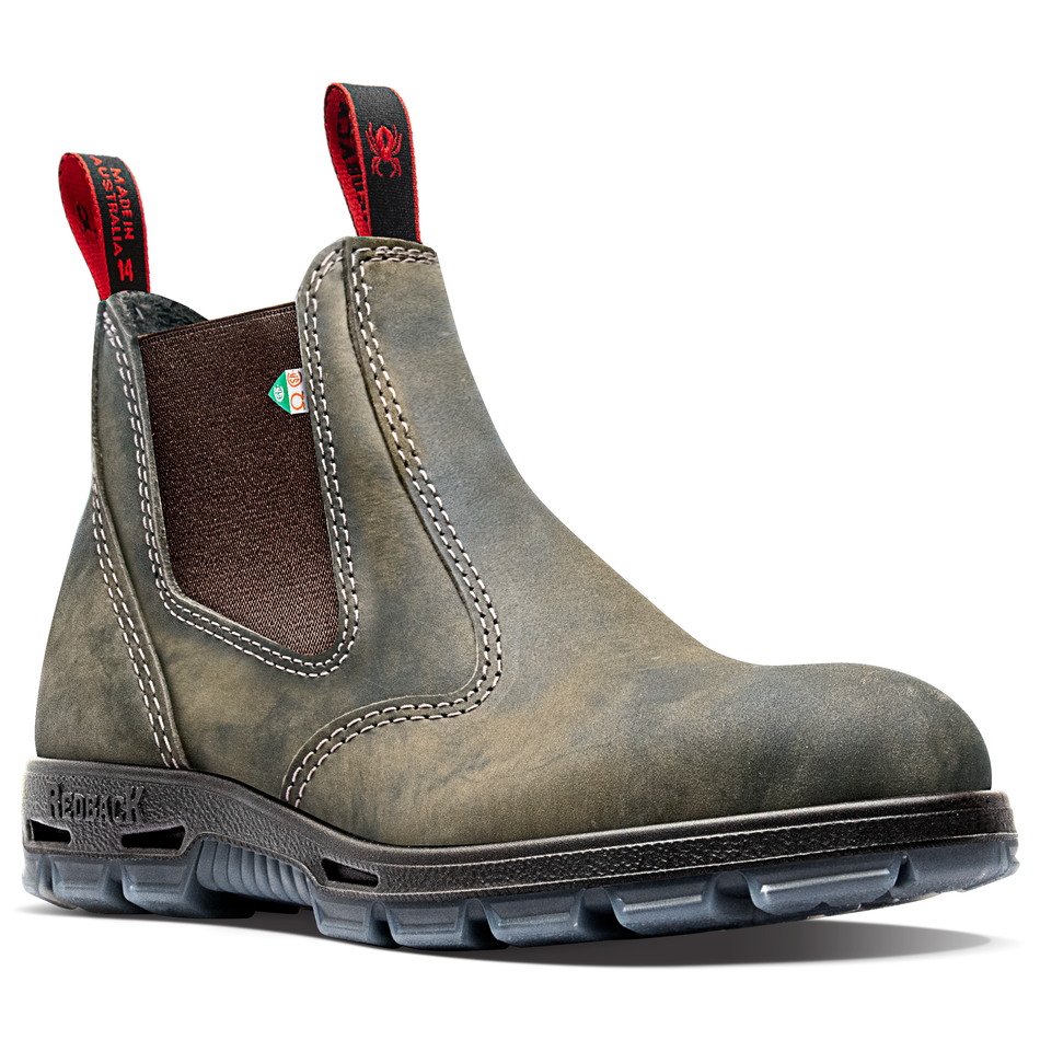 Redback Iron Bark Elastic Sided Bobcat Soft Toe Boot (UBIB) (Pre Order) - Ace Workwear
