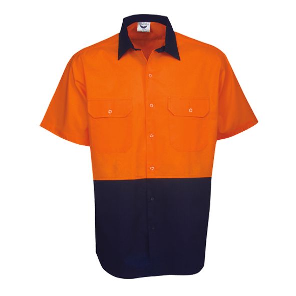 Bluewhale Hi Vis Cotton Drill Shirt (C84)