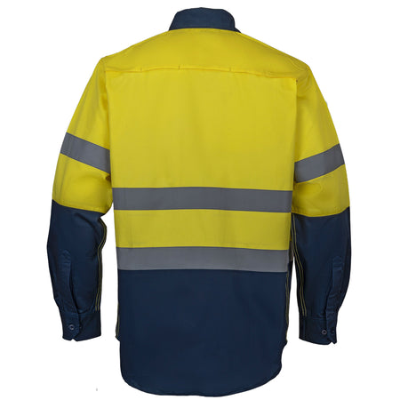 Hi Vis Cut Resistant Kevlar Sleeve Shirt With Tape - Ace Workwear