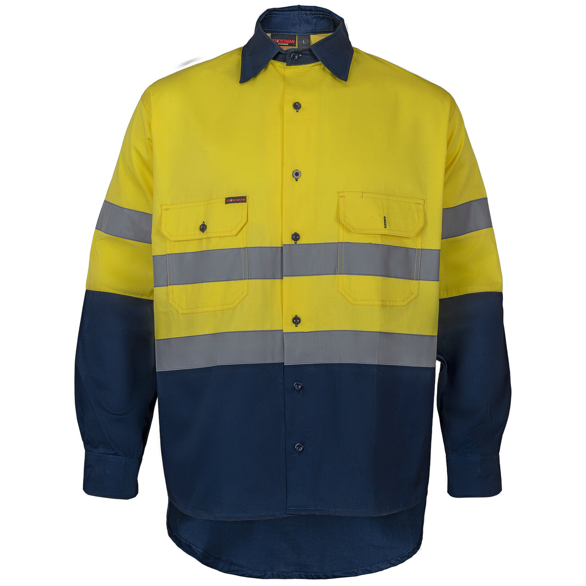 Hi Vis Cut Resistant Kevlar Sleeve Shirt With Tape - Ace Workwear