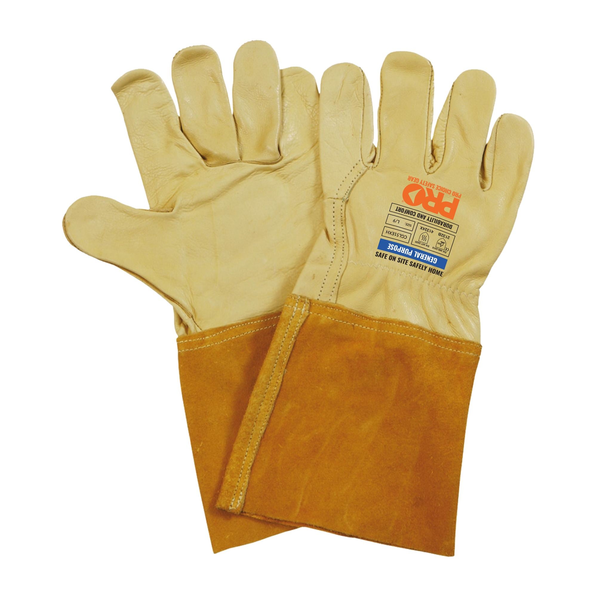 ProChoice Cow Grain Rigger with Extended Cuff (Carton of 120) (CGL51EXH) - Ace Workwear