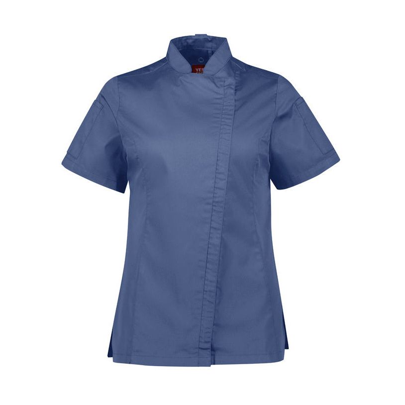 Biz Collection Womens Alfresco Short Sleeve Chef Jacket (CH330LS) (Clearance) - Ace Workwear
