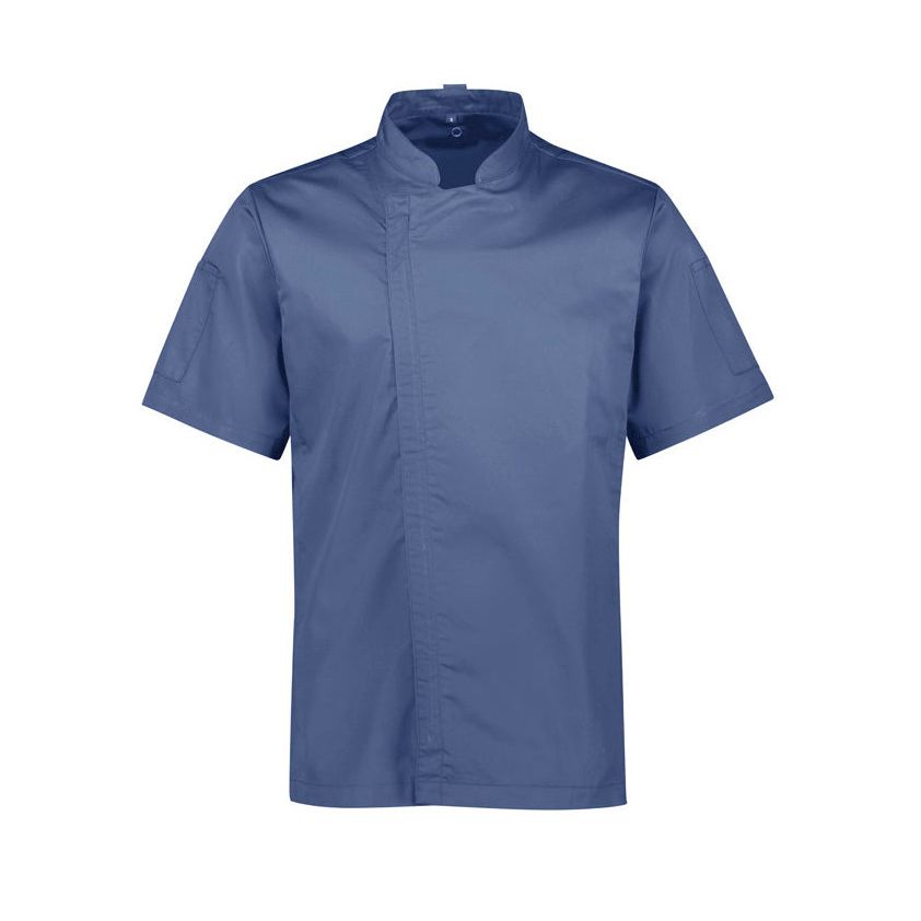 Biz Collection Mens Alfresco Short Sleeve Chef Jacket (CH330MS) (Clearance) - Ace Workwear