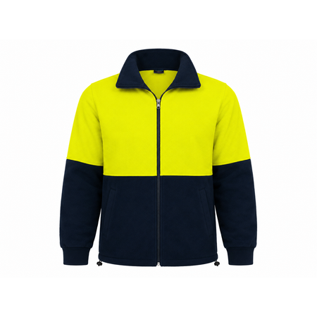 Hi Vis Full Zip Polar Fleece Adults (Clearance) - Ace Workwear