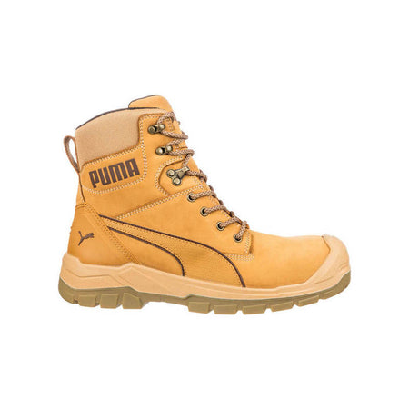 Puma Conquest Wheat Lace Up Fibreglass Toe Cap Safety Boot With Scuff Cap (Pre Order) (630727) - Ace Workwear