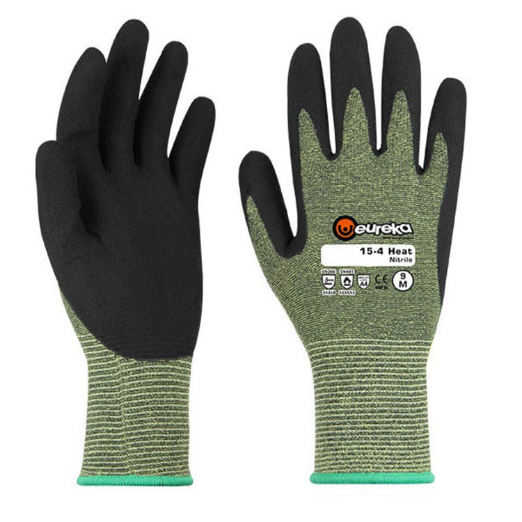Eureka 15-4 Cut D Heat Nitrile Glove - Pack of 12 (E15-4HNI) - Ace Workwear
