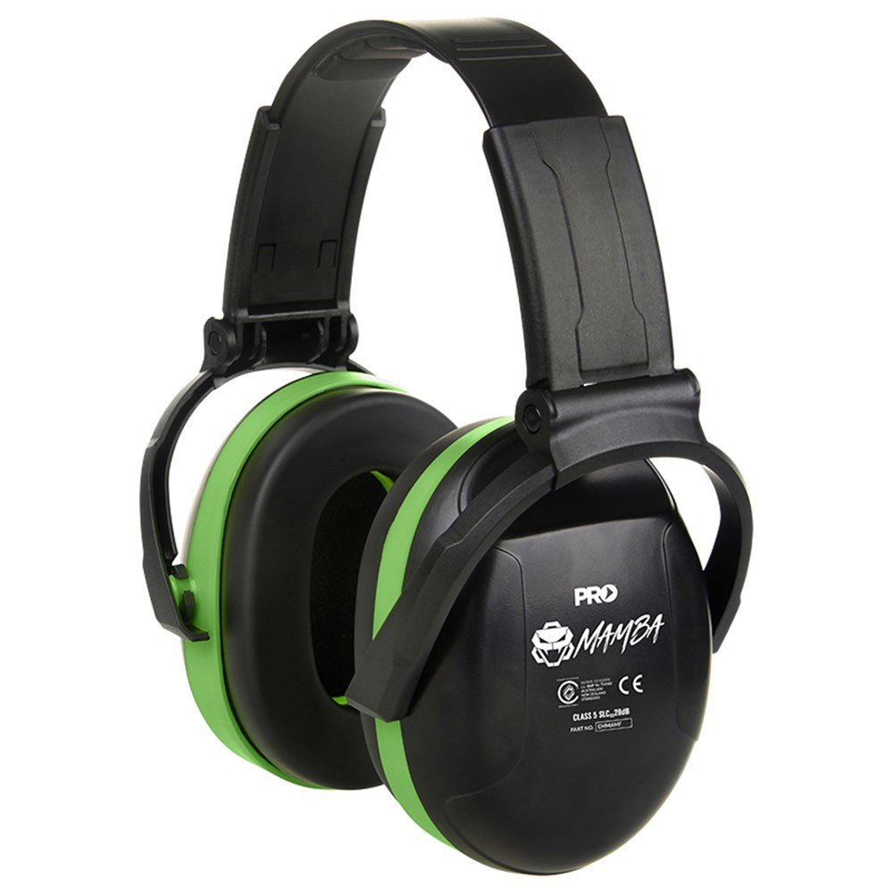 ProChoice Mamba Slimline Pro Series Folding Earmuff (EMMAMF) - Ace Workwear