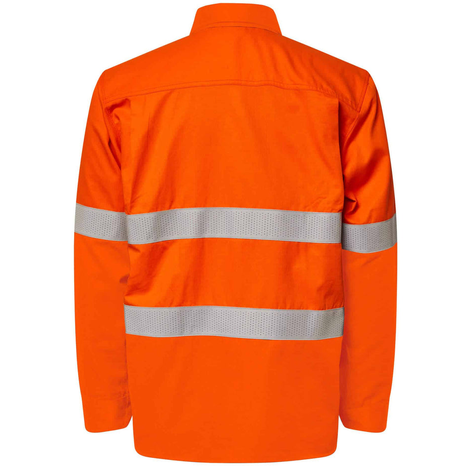 Workcraft Flamebuster HRC2 Hi Vis Reflective Shirt With Guesset Sleeves (FSV035) - Ace Workwear