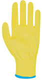 Force 360 Food Grade Cut Resistant Hi Vis Yellow Synthetics Gloves (Carton of 144 Pairs) (GFPR206)