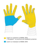 Maxisafe Rhinoguard Needle & Cut Resistant Level 'E' Glove (Carton of 10) (GRH285)