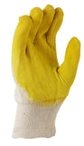 Maxisafe Economy Yellow Latex Glass Gripper Glove (Carton of 120 Pairs) (GYL108e)