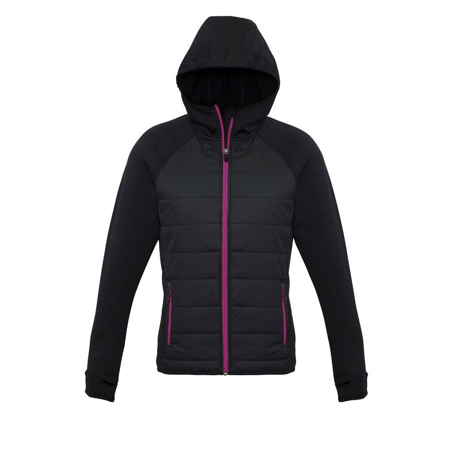 Biz Collection Womens Stealth Tech Hoodie (J515L) (Clearance) - Ace Workwear