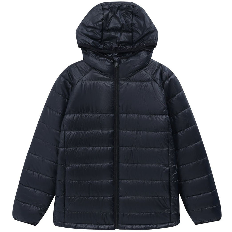 Winning Spirit Kids Sustainable Lightweight Hooded Puffer Jacket (JK67K)