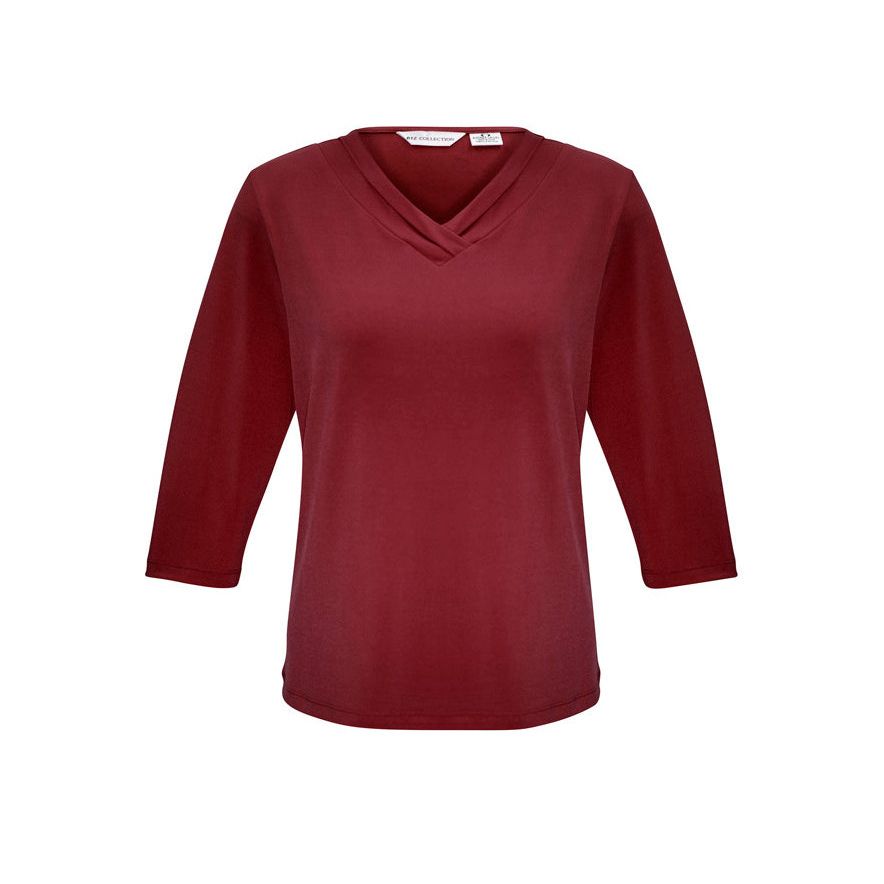 Biz Collection Womens Lana 3/4 Sleeve Top (K819LT) (Clearance) - Ace Workwear
