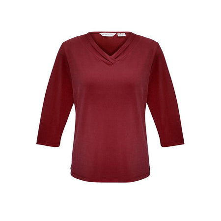 Biz Collection Womens Lana 3/4 Sleeve Top (K819LT) (Clearance) - Ace Workwear