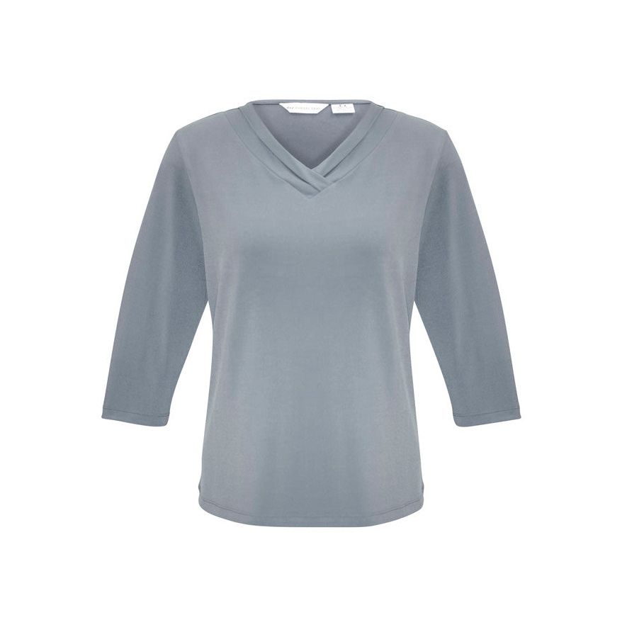 Biz Collection Womens Lana 3/4 Sleeve Top (K819LT) (Clearance) - Ace Workwear