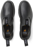 Mongrel Black Oil Kip K9 Elastic Sided Slip On Non Safety Boot (K91020) (Pre Order)