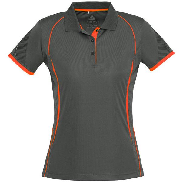 Biz Collection Razor Polo Womens (P405LS) - Ace Workwear