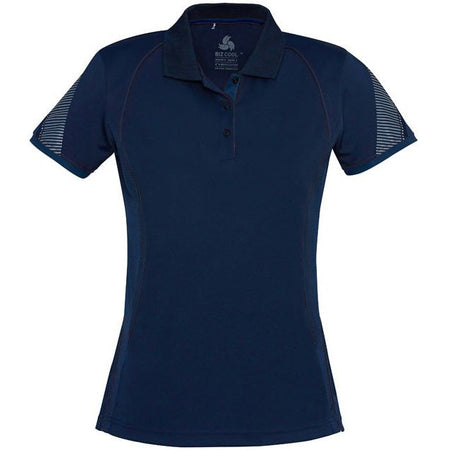 Biz Collection Razor Polo Womens (P405LS) - Ace Workwear