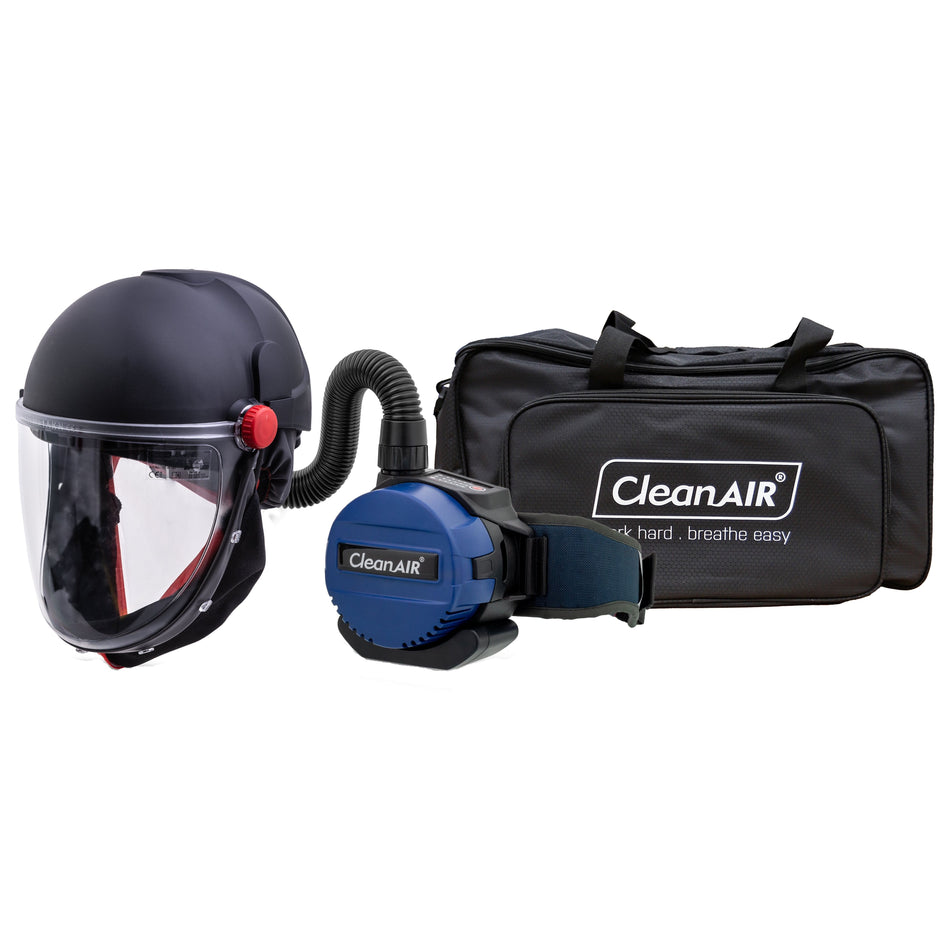 Maxisafe CleanAIR CA-40G Hard Hat W/ Toric Visor & Basic PAPR Kit (R814100)