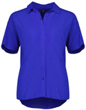 Biz Corporates Dahlia Womens Short Sleeve Blouse (RB365L)