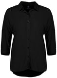 Biz Corporates Dahlia Womens 3/4 Sleeve Blouse (RB366LT)