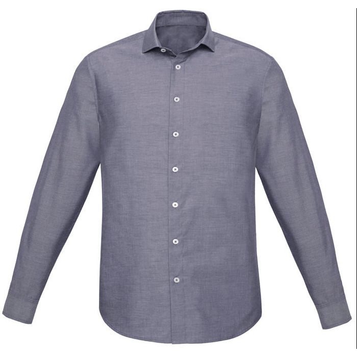 Biz Corporates Mens Charlie Slim Fit L/S Shirt (RS969ML) (Clearance) - Ace Workwear