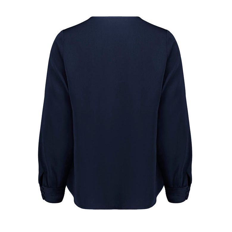 Biz Corporates Womens Evelyn Long Sleeve Blouse (RU569LL) - Ace Workwear