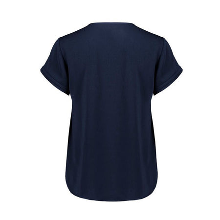 Biz Corporates Womens Evelyn Short Sleeve Blouse (RU569LS) - Ace Workwear