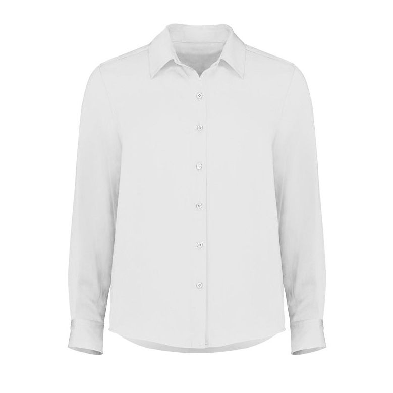 Biz Corporates Womens Evelyn Long Sleeve Shirt (RU570LL) - Ace Workwear