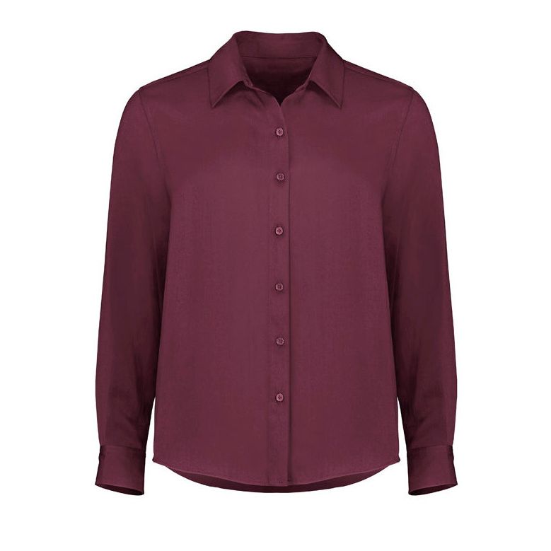 Biz Corporates Womens Evelyn Long Sleeve Shirt (RU570LL) - Ace Workwear