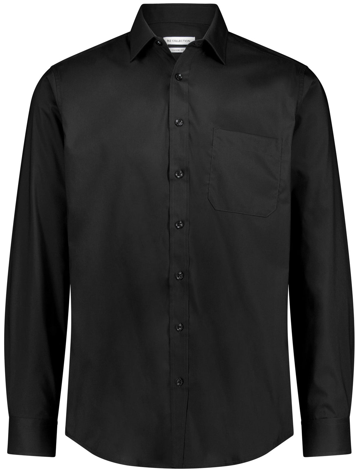 Biz Collection Fitzroy Mens Classic Fit Long Sleeve Shirt (S624M) - Ace Workwear