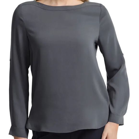 Biz Collection Womens Madison Boatneck Blouse (S828LL) - Ace Workwear