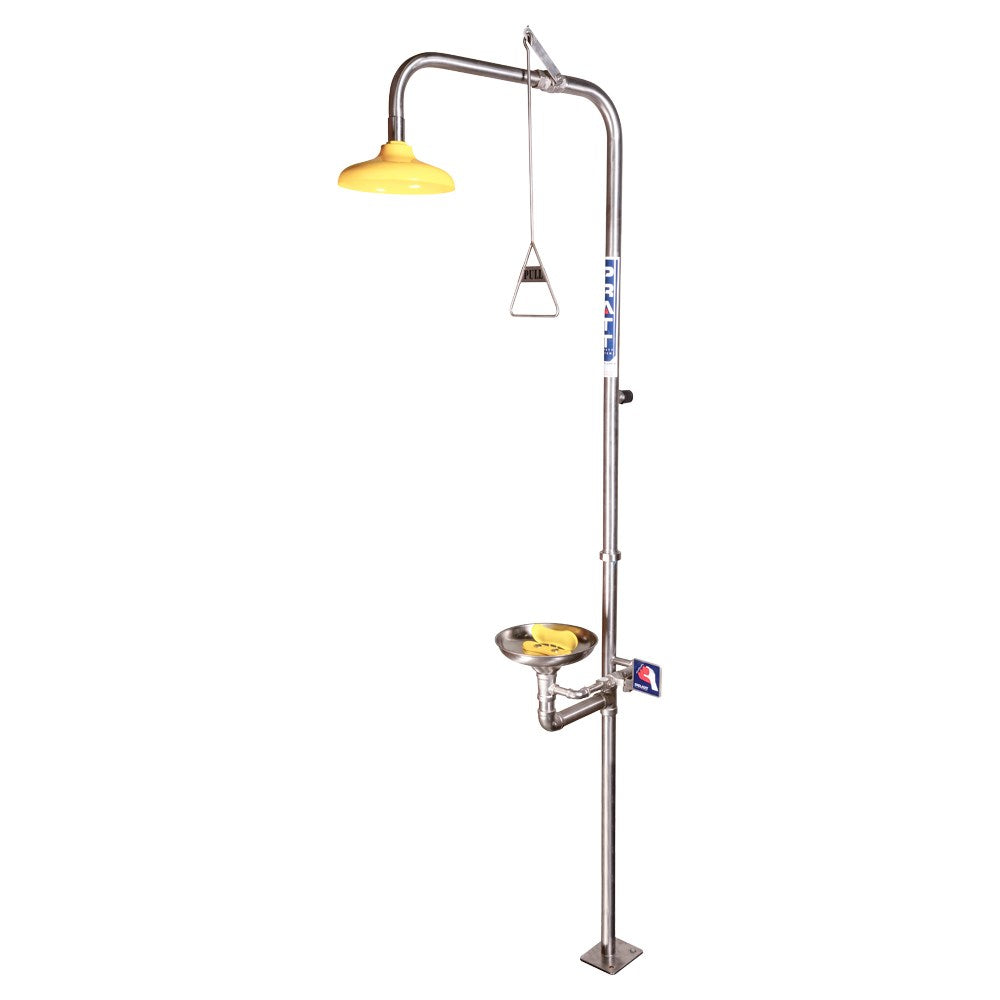 Pratt Combination Shower With Eye & Face Wash And Bowl - No Foot Treadle (SE603) - Ace Workwear