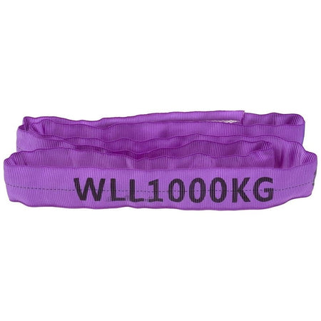 LINQ Sling Round 7:1 WLL Polyester 1 Tonne x 6 Metre (SR01060) - Ace Workwear