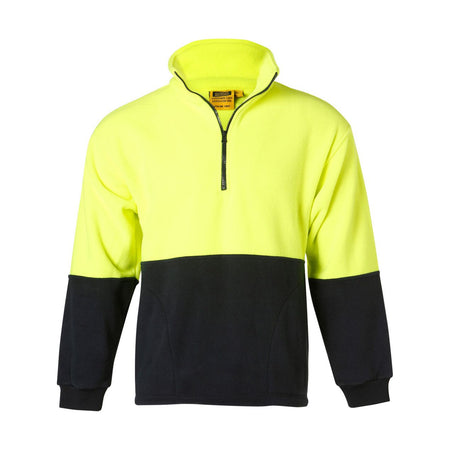 Winning Spirit Hi Vis 2 Tone Polar Fleece (SW07) - Ace Workwear