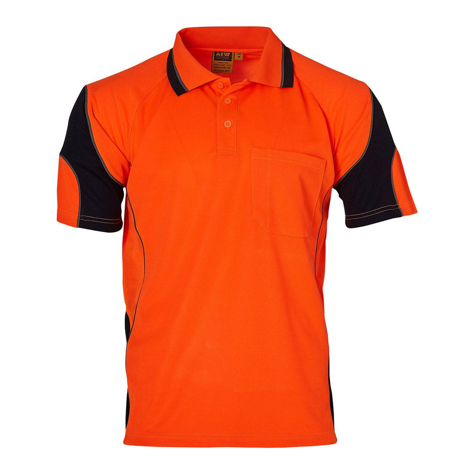 Winning Spirit Alliance Short Sleeve Safety Polo (SW71) - Ace Workwear