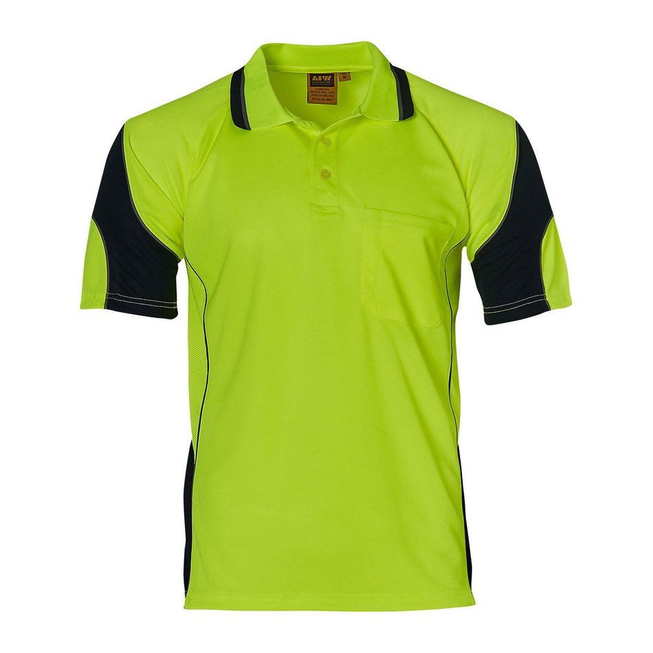 Winning Spirit Alliance Short Sleeve Safety Polo (SW71) - Ace Workwear