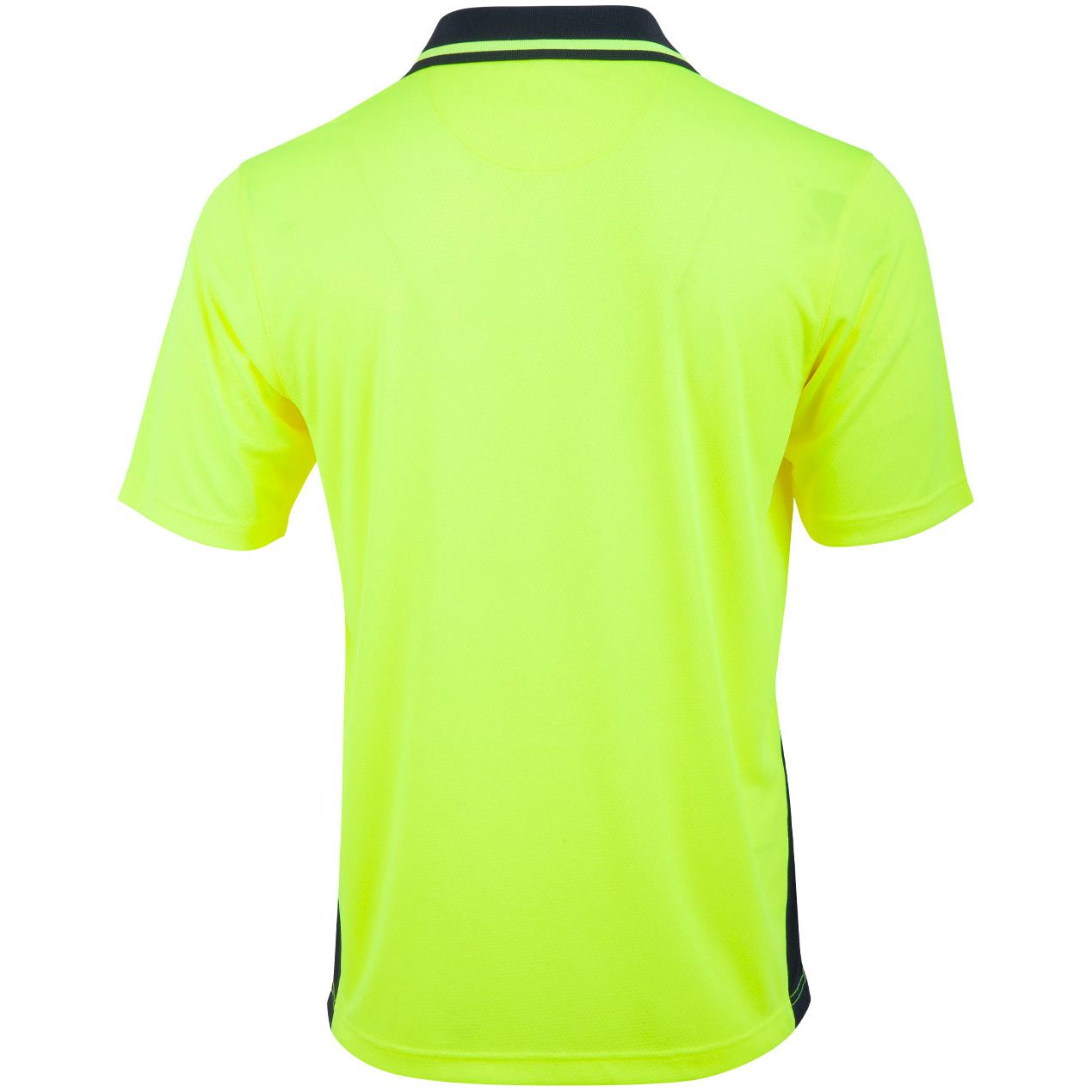 Winning Spirit Unisex Hi-Vis Bamboo Charcoal SS Polo (SW81) - Ace Workwear