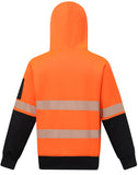 Winning Spirit Hi-Vis Two Tone Safety Hoodie With Segmented Taped (SW88)