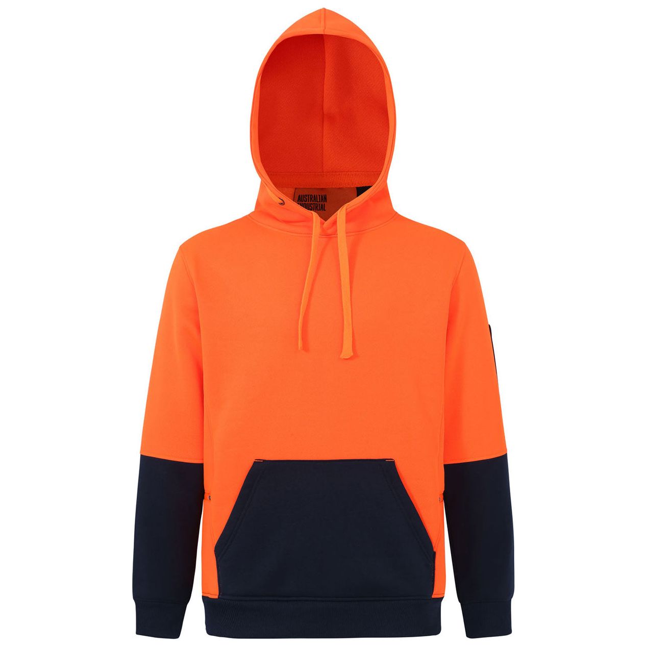 Winning Spirit Hi-Vis Two Tone Water Resistant Fleece Hoodie (SW91) - Ace Workwear